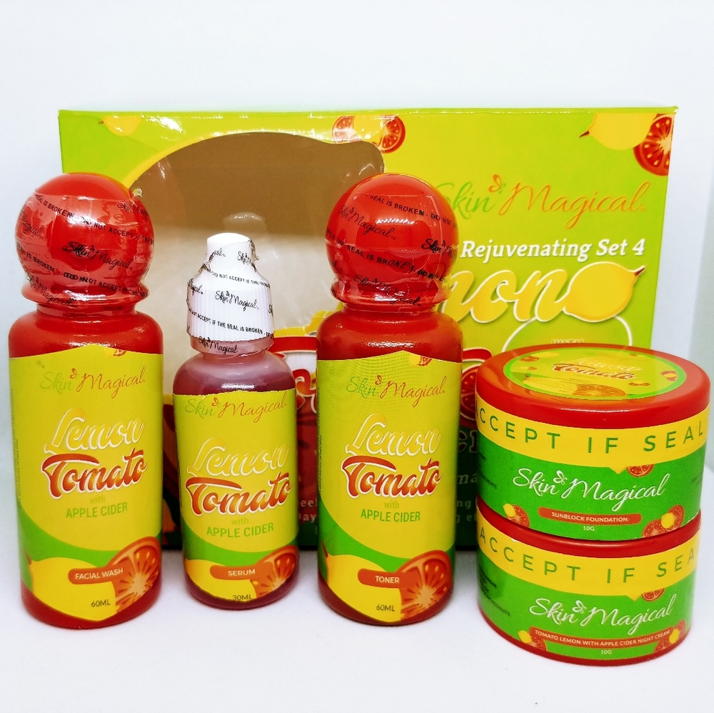 Skin Magical Rejuvenating Set #4 lemon tomato